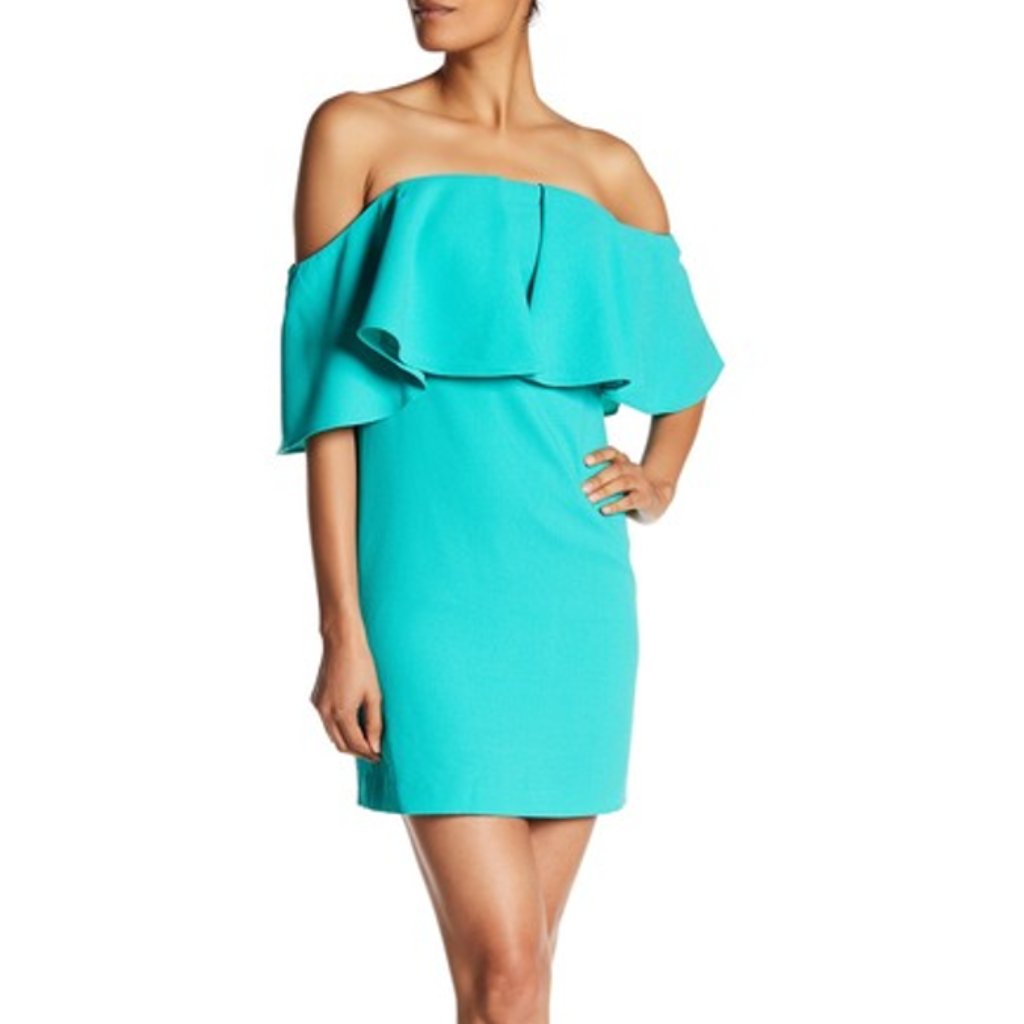 Trina Turk Mirador Off The Shoulder Dress